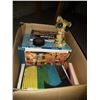 Image 7 : Assortment of Books, Fabrics, Blank Canvases, Wooden Chest and more. Cat A.