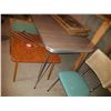 Image 7 : Vintage Table, Chairs and Chalk Board. Cat B