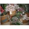 Image 4 : Assortment of Crafting Materials & Faux Flowers plus more. Cat A.