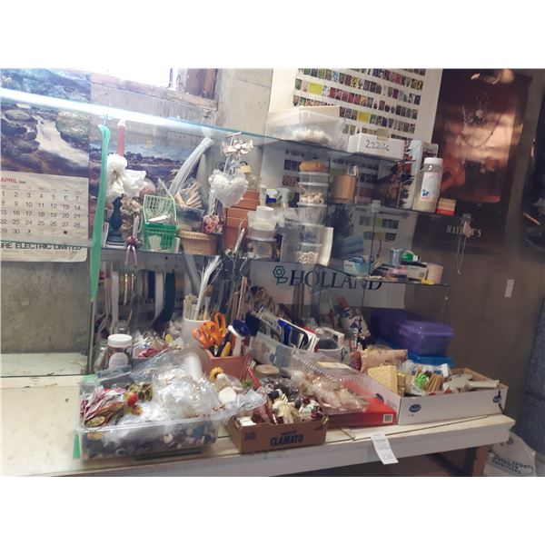 Assortment of Crafting Materials  plus more. Cat A.