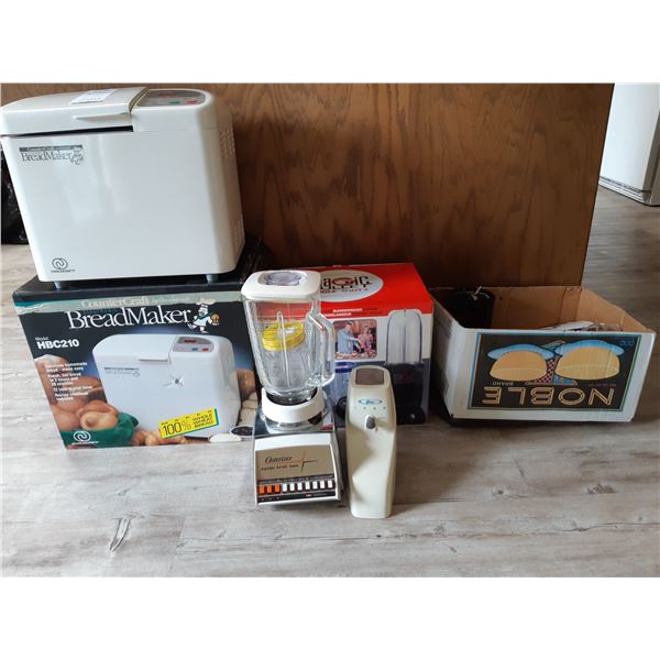 Bread maker, magic bullet and more cat A