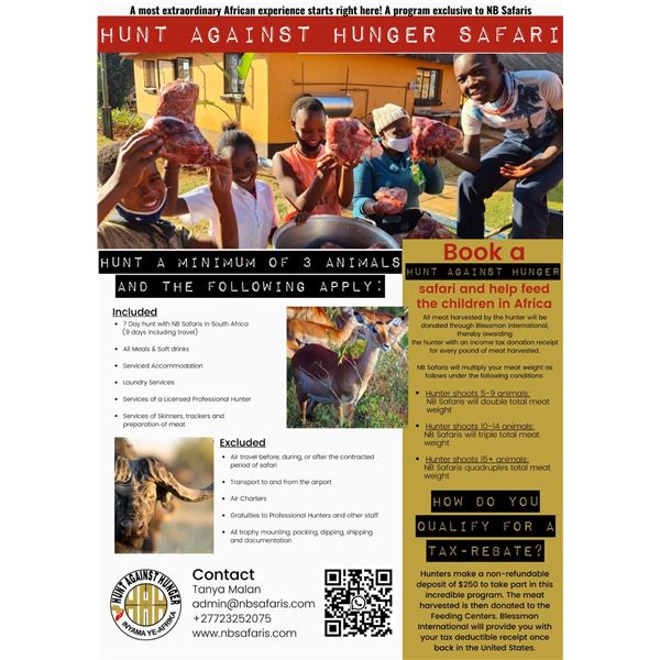 Plains Game Hunt in South Africa