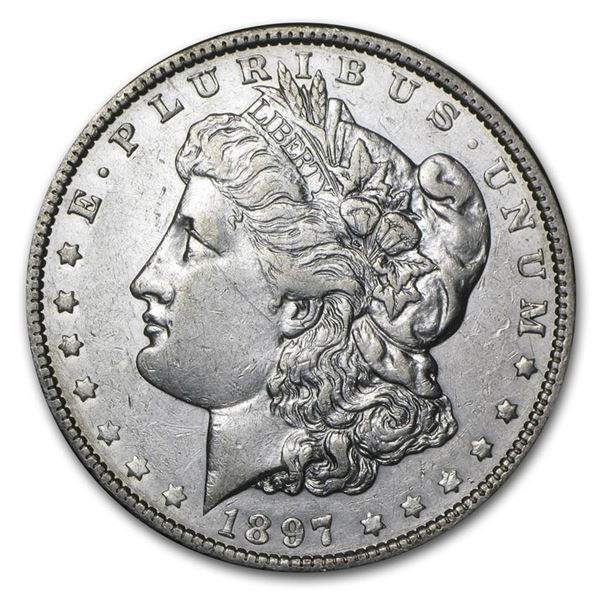 1897-O Morgan Dollar AU 55 NGC