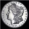 Image 1 : 1891-CC Morgan Dollar BU MS-63