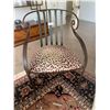 Image 1 : Metal Framed Cushioned Chair