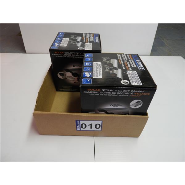 Sunforce Solar security decoy cameras (unused)