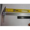 Image 2 : 48" level, T-square, (2) squares, new pipe clamp hardware