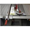 Image 6 : Craftsman 10" table saw with fence and miter gauge (works excellent)