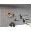Image 3 : (145) Peg board hooks and hangers - assorted