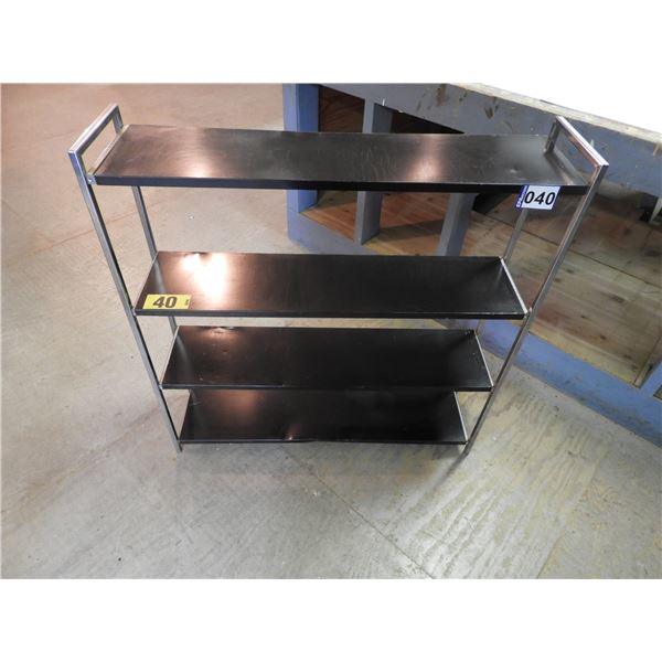 Metal shelf - 38"x 38"x 9"