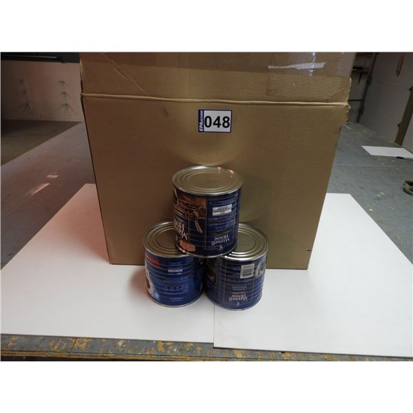 (34) Empty coffee tins