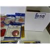 Image 2 : Assorted amber and red lens covers, amber and red reflectors, wire stripping knife, 12 V switches, a