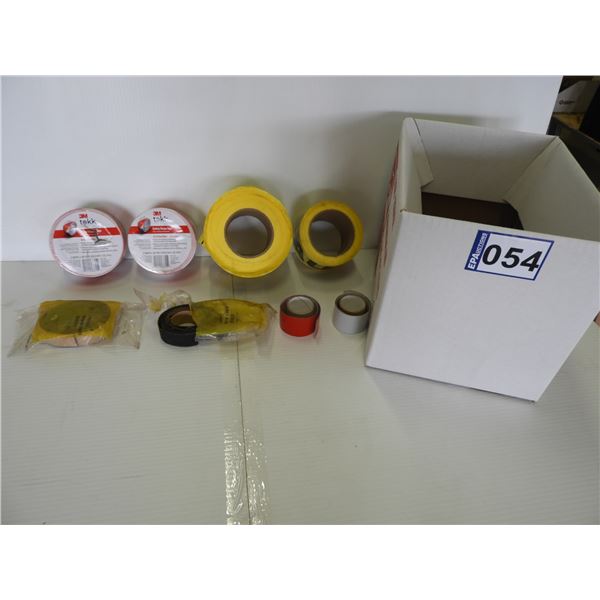 Caution tape, safety strip tape, friction tape, reflective tape, rain guage