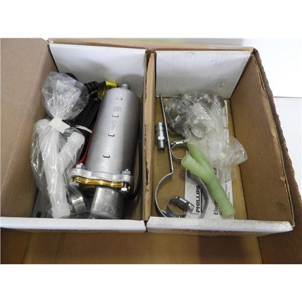 Circulator heater (unused) and extra fittings