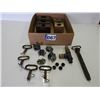 Image 1 : (6) Block bearings, hydraulic hose repir kits, hydraulic lock plugs, hitch pin