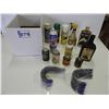 Image 1 : Jack oil(1/2), belt dressing(1/2), chain lube(1/4), carb cleaner(1/4), WD40(1/4), Spray bottle, hand