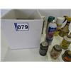 Image 5 : Jack oil(1/2), belt dressing(1/2), chain lube(1/4), carb cleaner(1/4), WD40(1/4), Spray bottle, hand
