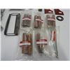 Image 4 : (10) New Belt lacing kit, Pioneer Hydraulic couplers, cylinder stops,  (5) New hydraulic connectors,