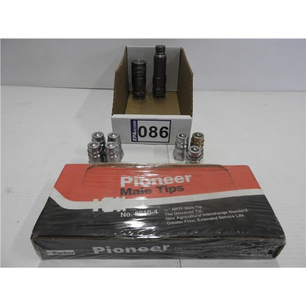 (10) New Pioneer couplers 8010-4, Pioneer couplers 8010-4 - like new, (4) Pioneer couplers 8010-4P -