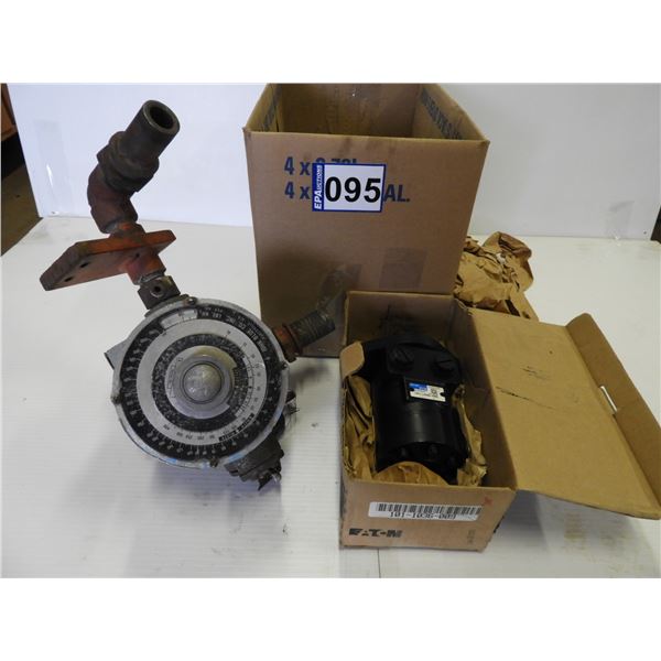 Eaton Hydraulic motor 101-1036-09 (unused), nitrolator for NH3 -used works