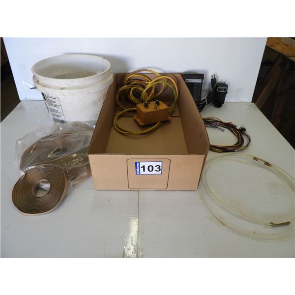 Sprayer control, Solenid valve- new, sprayer control wire harness,(4) gasket tape (full rolls unopen