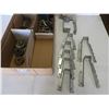Image 4 : (5) Pulleys, door hardware - barn and gate, muffler clamps and hangers, (7) joist hangers