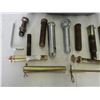 Image 2 : (16 pieces) 3 point hitch pins and bushings (used and unused) includes tray