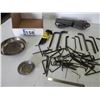 Image 1 : Assorted allen wrenches (used), power bar, depth gauge, solder brush, dental pick, (2) magnetic tr