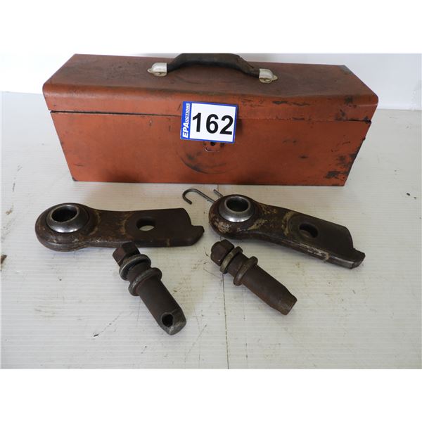 18" metal tool box, 3 point hitch accessories