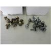 Image 2 : (500 pieces) Bin building bolts westeel 5/16" x 1" with gaskets (unused),  (approximately 250 pieces