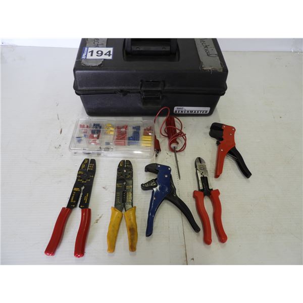 Electrical repair kit- tool kit included, tools and wires