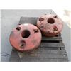 Image 3 : (2) Tire wheel weights approximately 400-450 lbs for a Case or Kubota