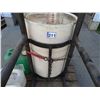 Image 5 : Barrel caddy, drum with 100L ammonia solution(Finish), (2) 10L AMS, (1) 4L bleach