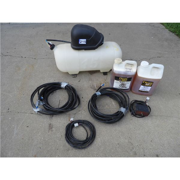 Foam marker - new with controller and harness, (2) 10L Gator Gold foam (Unused)