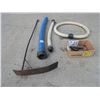 Image 2 : Truck box corner scoop, 2" hose with couplers- 7 ft, 2" hose with couplers - 40", 3" water station f