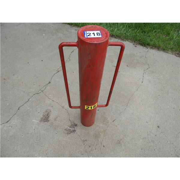 55 lb hand-held post pounder, 36" x 5 /2"
