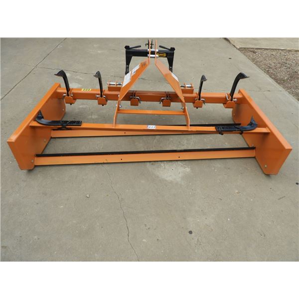 Woods GSM84P - 84" grader scraper - used twice - like new (new price iis $3200)