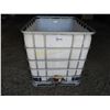 Image 1 : 1000L Plastic tote and cage with top open/cut off