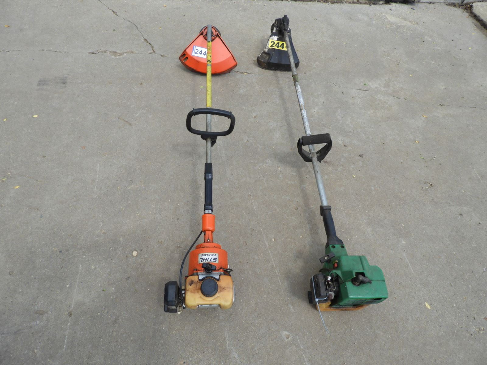 Stihl FS51 AVE single string weed eater, Pro liteXT65 double string