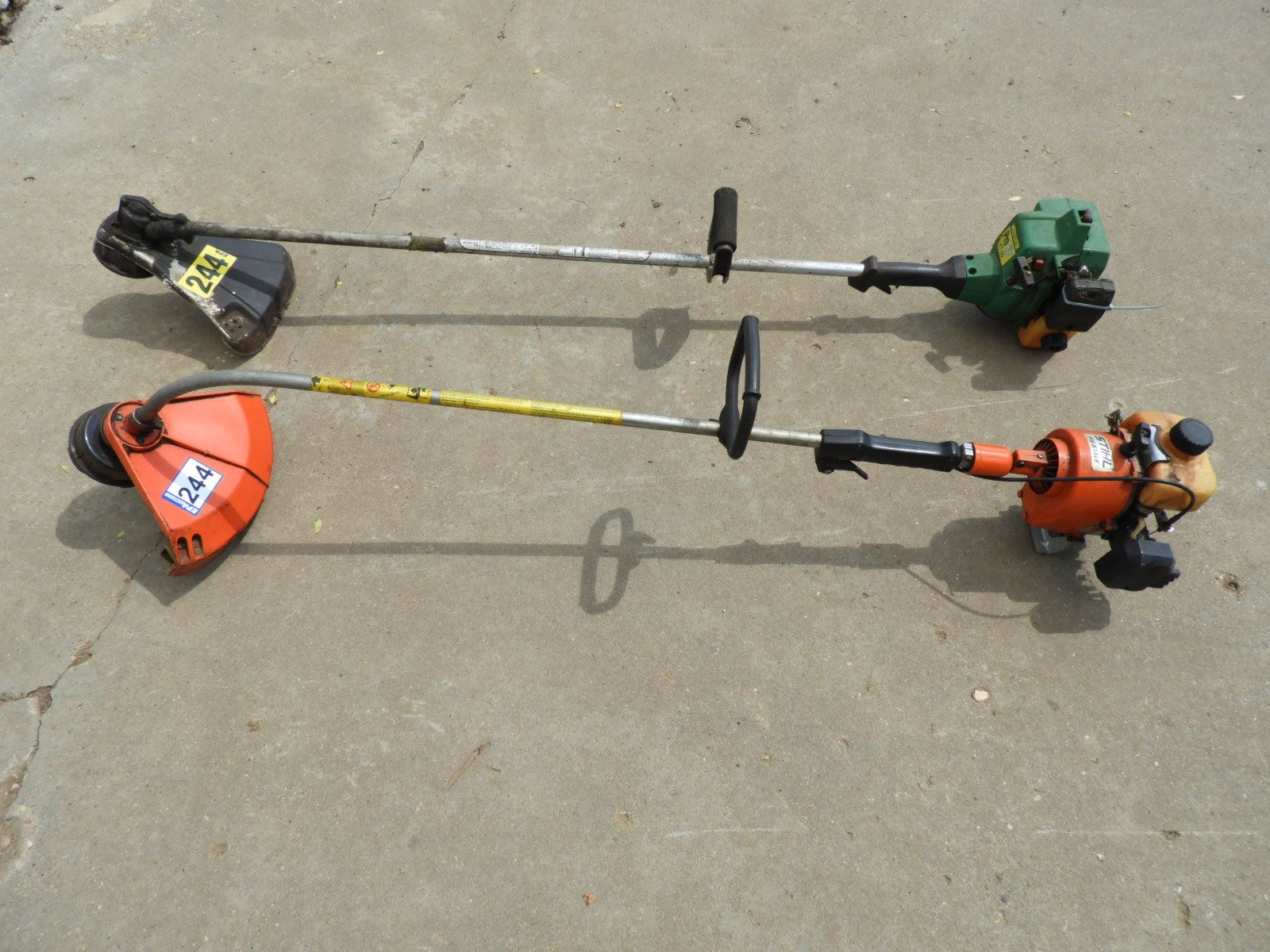 Stihl FS51 AVE single string weed eater, Pro liteXT65 double string