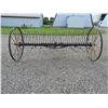 Image 4 : 10 Foot Steel Wheel Bunch Rake