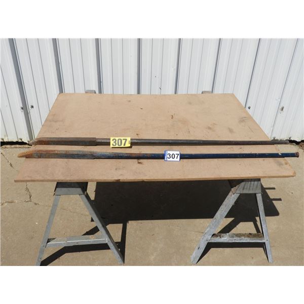 (2) 54" Pry bars