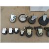 Image 2 : (16)Castor wheels assorted- 9 types