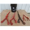 Image 1 : (2) Chain boomers 5/16" to 3/8", (1) chain boomer 3/8" to 7/16", (2) small chain boomers 1250lb