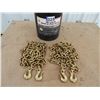 Image 1 : (2) 5/16" x 16 foot chain (new unused)