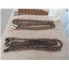 Image 4 : 5/16" x 14 ft chain with two hooks on connector length, 3/8" x 14 ft with two hooks - very good cond