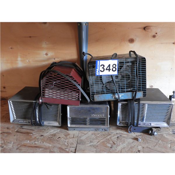 (5) Vintage car heaters (all work)