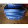 Image 1 : (10) Blue heavy duty plastic tubs 18"W x 27"L x 9"H