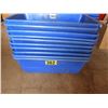 Image 2 : (10) Blue heavy duty plastic tubs 18"W x 27"L x 9"H
