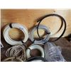 Image 2 : Lots of assorted hoses- 3/8-3/4" and weeping tile (new), clear, black and reinforced hoses(unused),